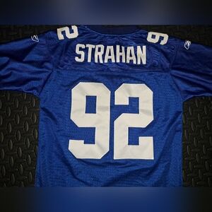 #92 Michael Strahan New York Giants Football Jersey (Tv /Talk Show Host) Nfl